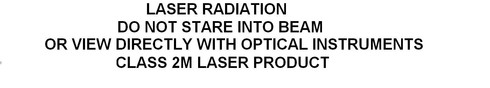 
   
    Etiquette explanatory laser class 2 [zoom...]
   
  
